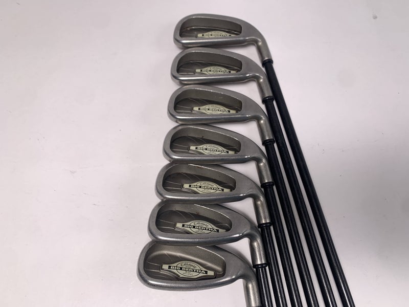 Callaway X-12 Iron Set 4-PW RCH 96 Regular Graphite Mens RH