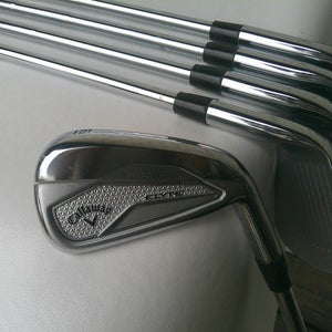 Callaway ELYTE (6i-PW) Iron Set w/ True Temper S300 Stiff Shafts - New Grips