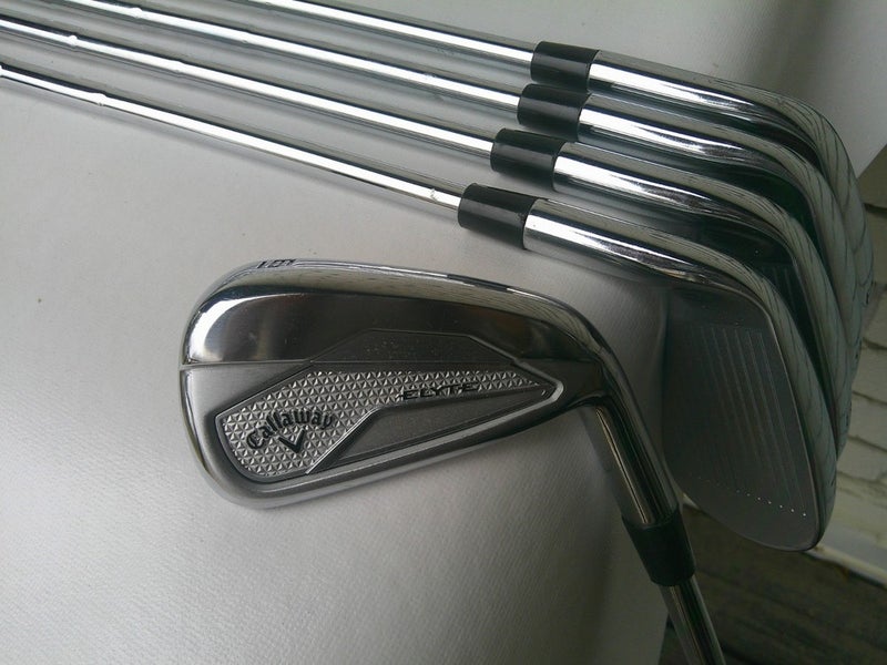 Callaway ELYTE (6i-PW) Iron Set w/ True Temper S300 Stiff Shafts - New Grips