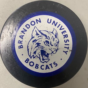 Brandon University Bobcats puck