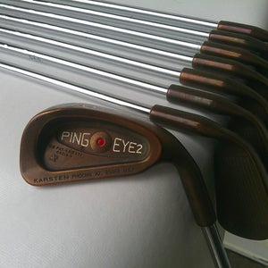 PING EYE2+ Beryllium Copper (3i-W) Iron Set - Red Dot - SN 473038
