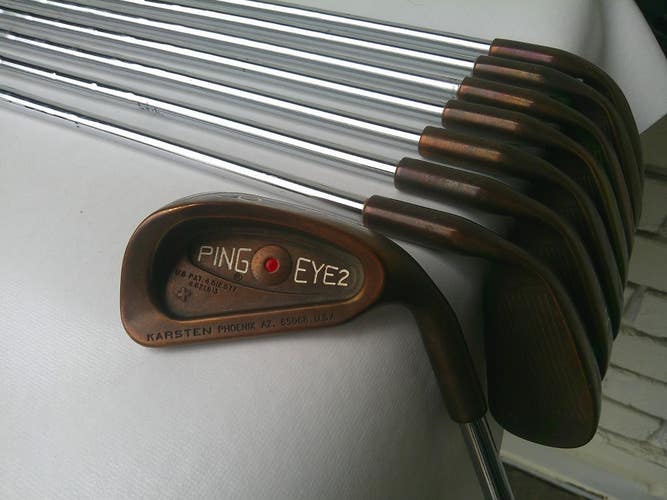 PING EYE2+ Beryllium Copper (3i-W) Iron Set - Red Dot - SN 473038