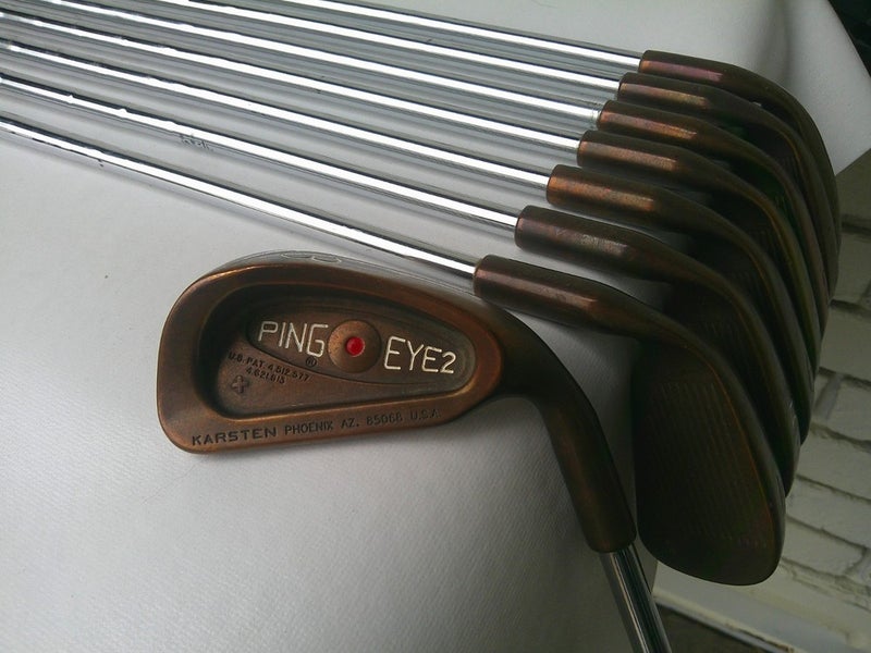 PING EYE2+ Beryllium Copper (3i-W) Iron Set - Red Dot - SN 473038