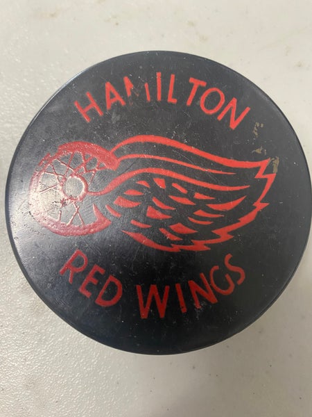 Hamilton Red Wings puck