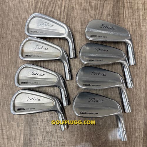 3-PW Iron Heads- Titleist 712 CB/MB (15731)
