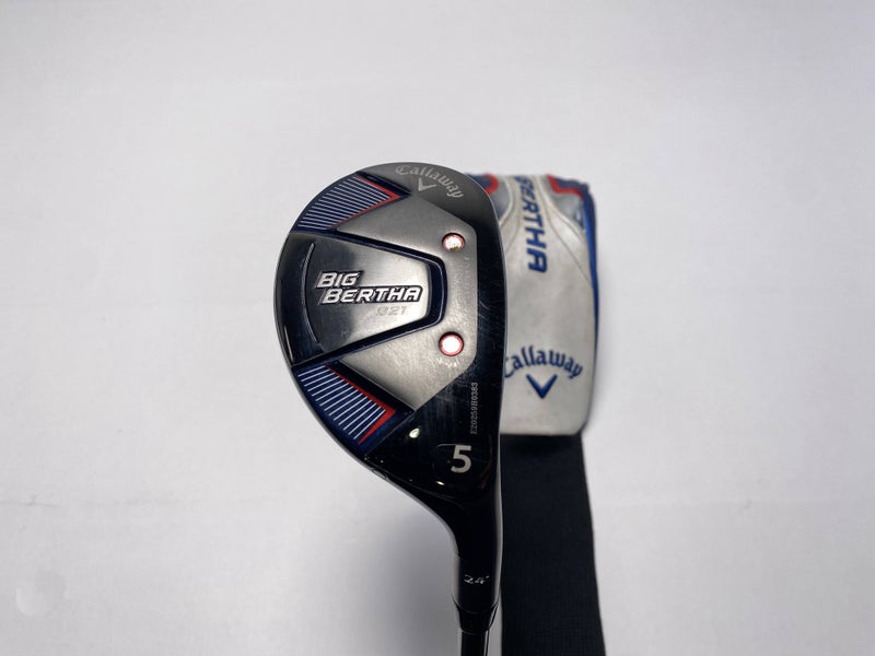 Callaway Big Bertha B21 5 Hybrid 24* RCH 65 65g Regular Graphite Mens RH HC