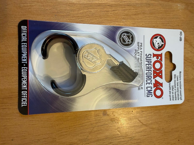 Fox 40 Superforce CMG PEA Fingergrip NHL Whistle (New)