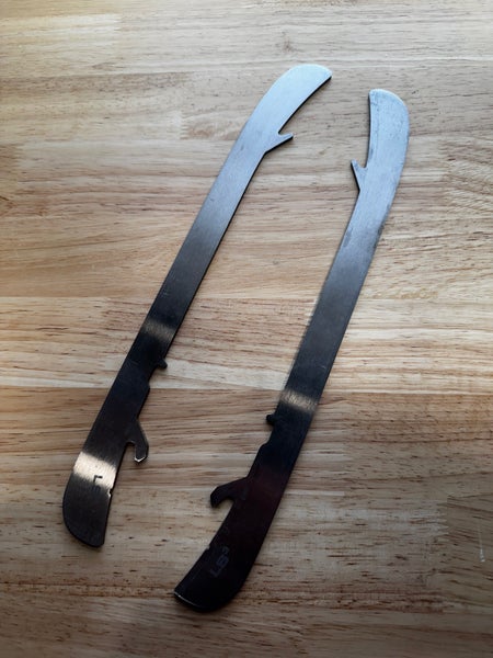 NHL Pro Stock Used Game Used Bauer LS3 288mm Skate Blades / Runners