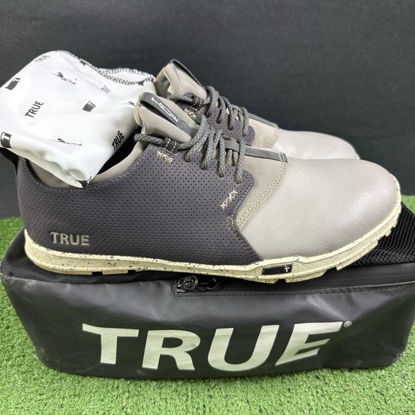 True Linkswear Original 1.2 Mens Nine Iron Grey Athletic Golf Shoes Size 13