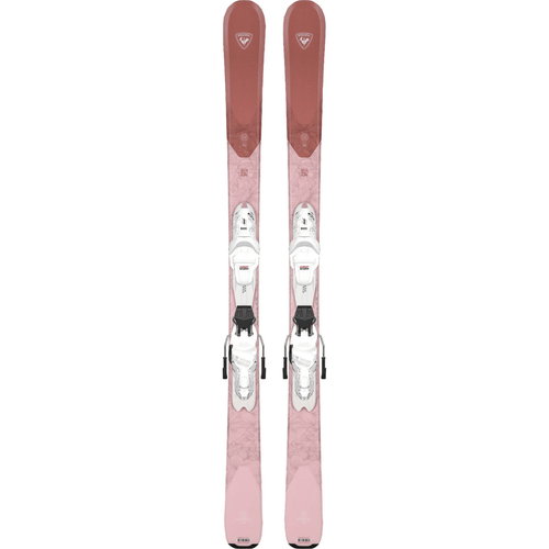 Kid's All Mountain Rossignol Exp Pro Skis With Adjustable Look System Bindings (New)