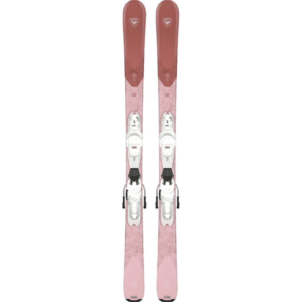 Kid's All Mountain Rossignol Exp Pro Skis With Adjustable Look System Bindings (New)