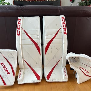 34"+1 CCM EFlex 6 Regular Goalie Full Set Pro Stock