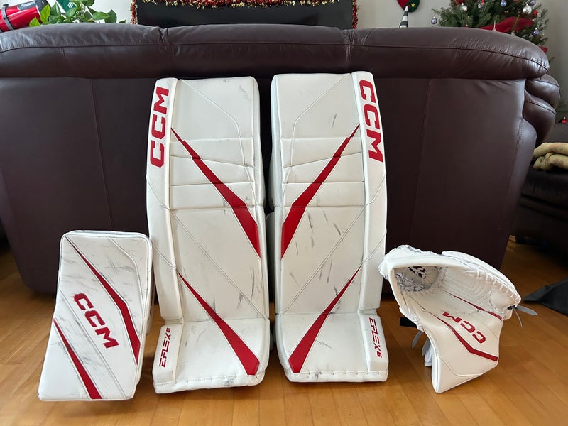 34"+1 CCM EFlex 6 Regular Goalie Full Set Pro Stock
