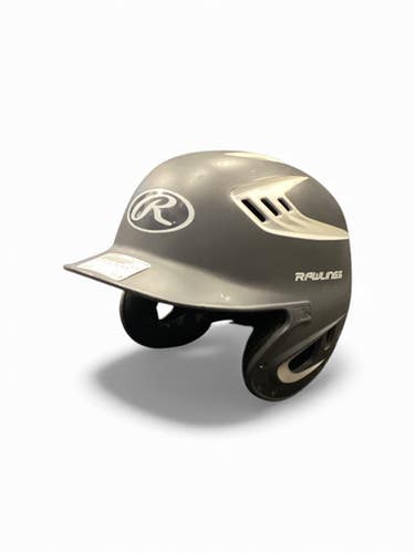 Used Rawlings BATTING HELMET Batting Helmet No Mask Grey One Size 11846-S000098013