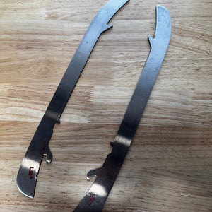 NHL Pro Stock Used Game Used Bauer LS3 288mm Skate Blades / Runners