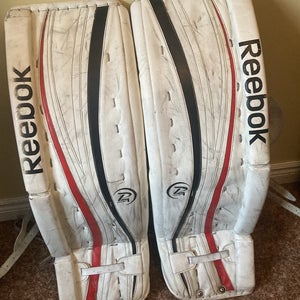 34" Reebok Premier 4 Pro Goalie Leg Pads (Used)