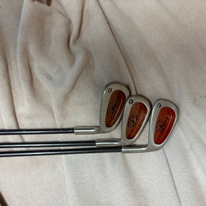 Junior TaylorMade Burner Right Handed Iron Set Junior Graphite Shaft (Used)