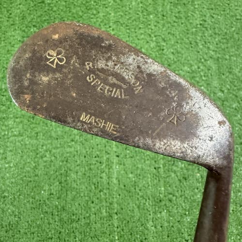 Hickory Wood Shaft Golf Club R. B. Larson Special Mashie Iron Right Handed 36