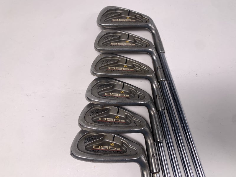 Tommy Armour 855 S Silver Scot Iron Set 5-PW Tour Step II Stiff Steel Mens RH