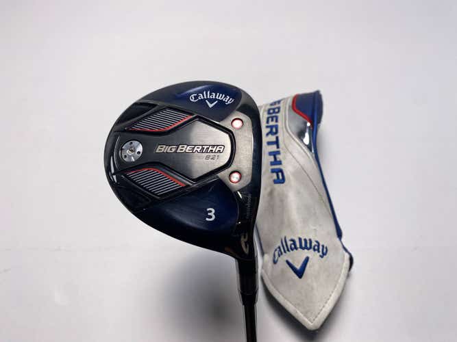 Callaway Big Bertha B21 3 Fairway Wood 15* RCH 55g Regular Graphite Mens RH HC