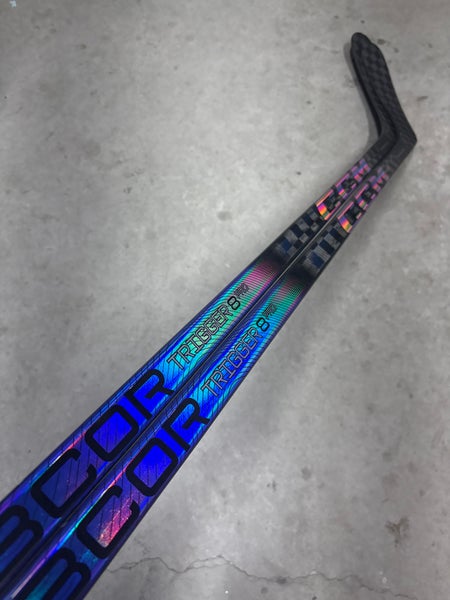 2 Pack 85 Flex P90 Senior CCM RibCor Trigger 8 Pro Left Hand Hockey Stick Pro Stock NHL (New)