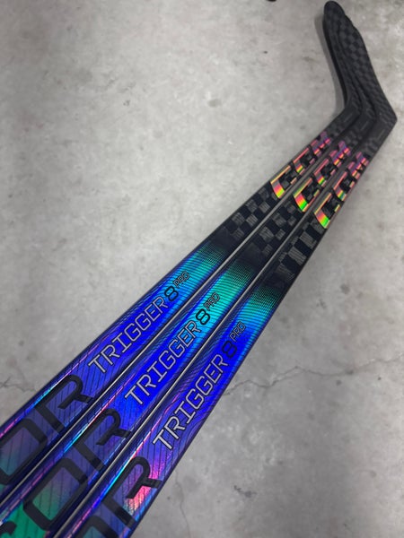 3 Pack 85 Flex P90 Senior CCM RibCor Trigger 8 Pro Left Hand Hockey Stick Pro Stock NHL (New)