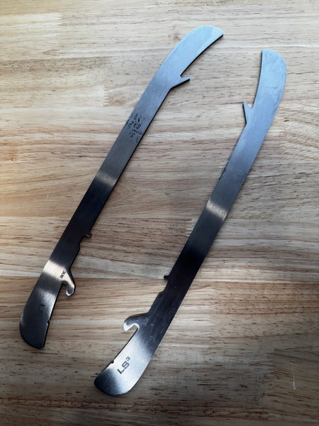 NHL Pro Stock Used Game Used Bauer LS3 306mm Skate Blades / Runners