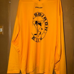 Bauer NHL Hockey Pittsburgh Penguins Elite Jersey Senior Men’s Size XL Used