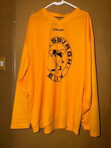 Bauer NHL Hockey Pittsburgh Penguins Elite Jersey Senior Men’s Size XL Used
