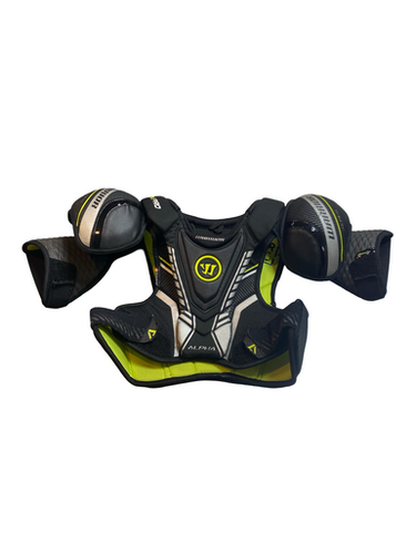 Used WARRIOR ALPHA Senior Shoulder Pads XS 11706-S000368821