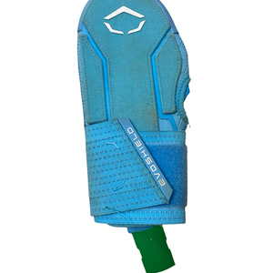 Used Evoshield SLIDING MITT Batting Helmet No Mask Carolina Blue LG 11706-S000368793