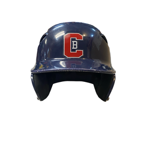 Used Rawlings BLUE HELMET Batting Helmet No Mask Navy Blue LG 11706-S000368791