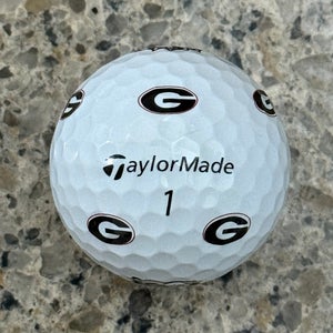 TaylorMade TP5 Georgia Bulldogs Golf Ball - 5A MINT CONDITION
