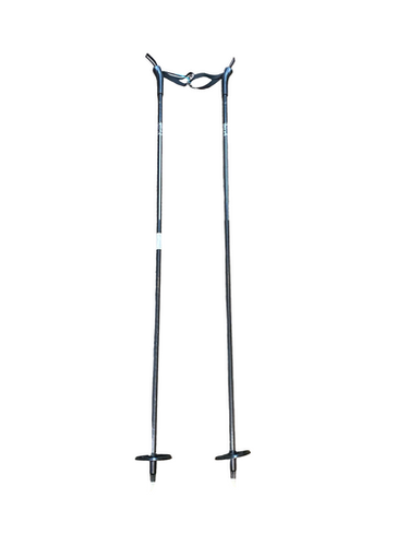 Used Trak 140 BLACK Mens XC Ski Poles Black 140 cm / 56 in 11706-S000368938