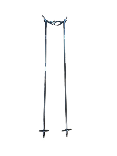 Used Trak 140 BLACK Mens XC Ski Poles Black 140 cm / 56 in 11706-S000368938