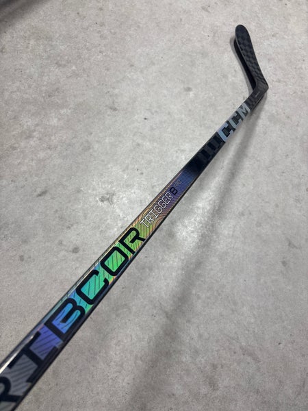 85 Flex P28 Senior CCM RibCor Trigger 8 Pro Left Hand Hockey Stick Pro Stock NHL (New)