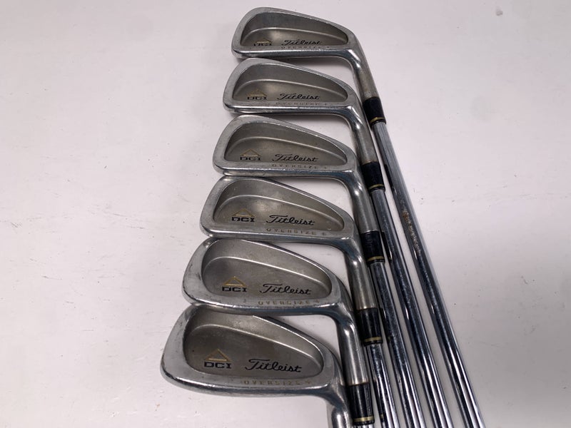 Titleist DCI Gold Overszie + Iron Set 3-9 Tri-Spec Regular RH +1/2'' No 7 iron
