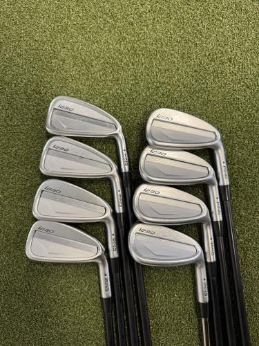 Ping i230 4-PW, UW, Black Dot Regular Flex Alta CB AWT R