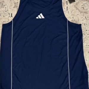 Adidas Men's Medium Navu Blue Utility Singlet (New)