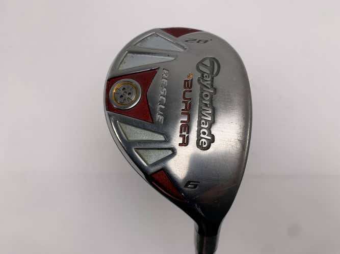 TaylorMade Burner Rescue 6 Hybrid 28* REAX SuperFast 65g Senior Graphite Mens RH
