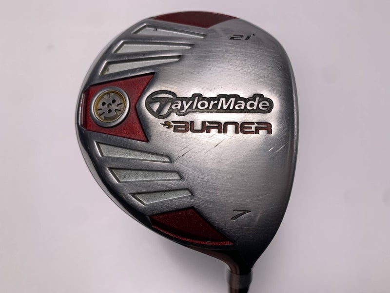 TaylorMade Burner Steel 2007 7 Fairway Wood 21* REAX 50g Senior Graphite Mens RH