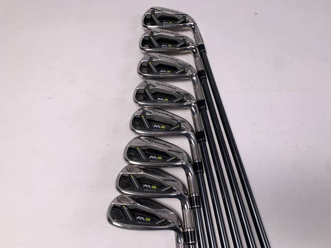 TaylorMade M2 2019 Iron Set 4-PW+GW REAX 65g Regular Graphite Mens RH