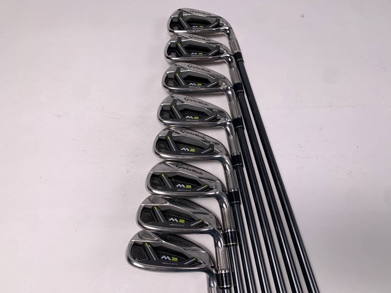 TaylorMade M2 2019 Iron Set 4-PW+GW REAX 65g Regular Graphite Mens RH