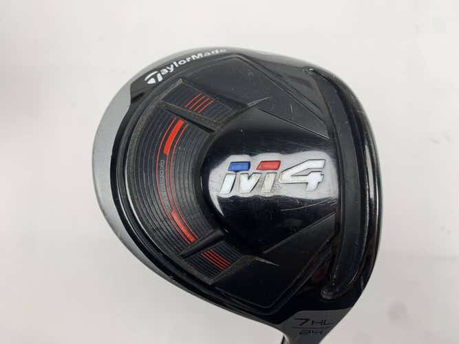 TaylorMade M4 7 HL Fairway Wood 24* Fujikura Atmos 5A Senior Graphite Mens RH