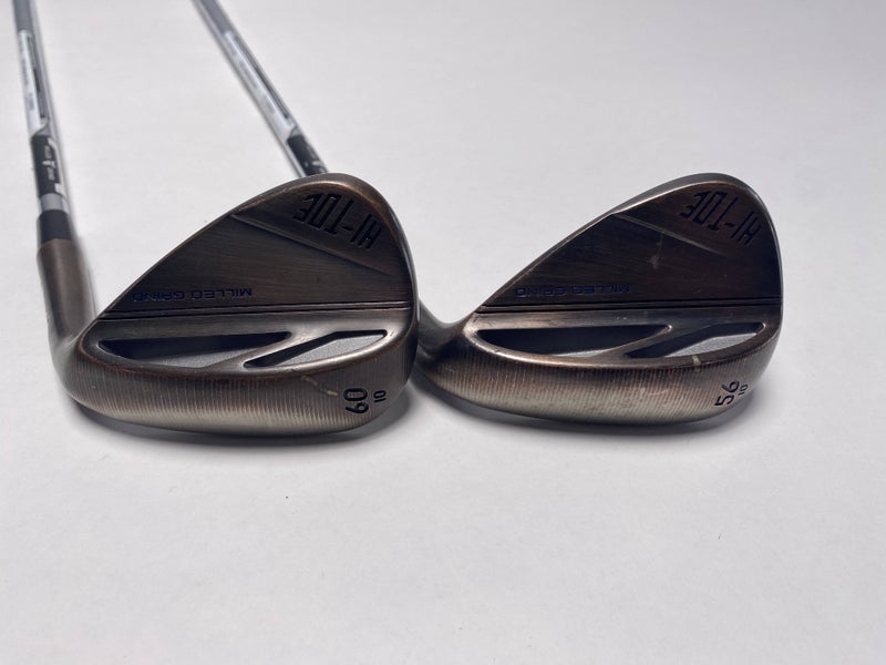 TaylorMade Milled Grind Hi-Toe 3 Copper Wedge Set 56* 10 | 60* 10 Mens RH