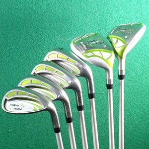 Lady Tour Edge Lady Edge 6H,7H 8-SW Iron Set Factory Graphite Ladies