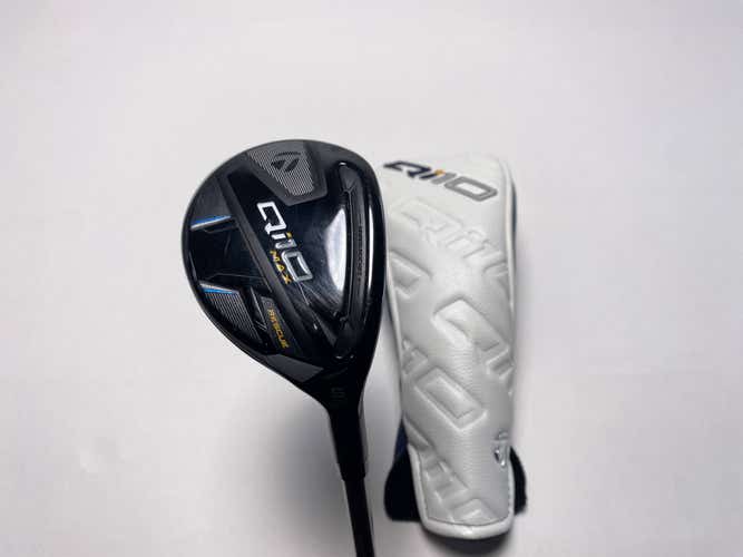 TaylorMade Qi10 MAX 5 Hybrid 27* Fujikura Speeder NX 50g Regular Mens RH HC