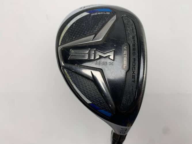 TaylorMade SIM MAX 3 Hybrid 19* Fujikura Ventus 6-R Regular Graphite Mens RH
