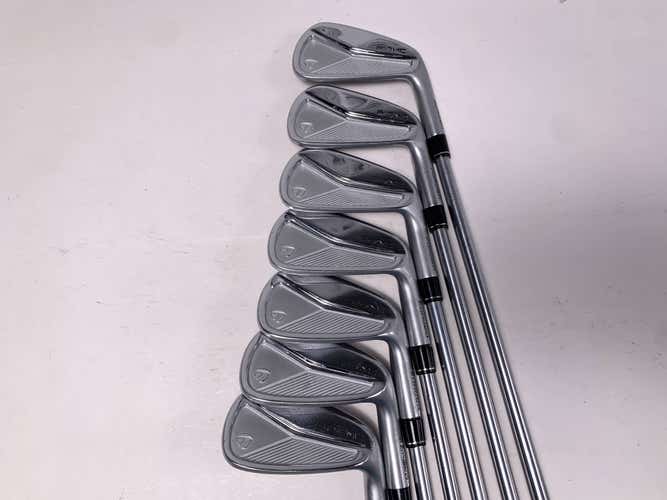 TaylorMade P7MC 2023 Iron Set 4-PW Project X IO 6.0 110g Stiff Steel Mens RH