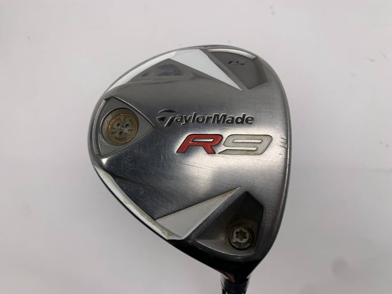 TaylorMade R9 3 Fairway Wood 15* Fujikura Motore 85g Regular Graphite Mens RH